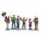 Lemax General Products Accessory: Fun At The Carnival, Set of 6